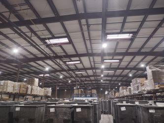 LED Warehouse Lighting for Aquatic Bath in Dallas