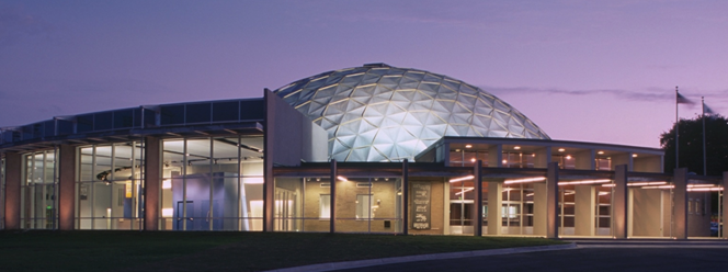LED Pole Lighting at Casa Manana Theater in Fort Worth