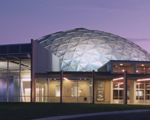 LED Pole Lighting at Casa Manana Theater in Fort Worth